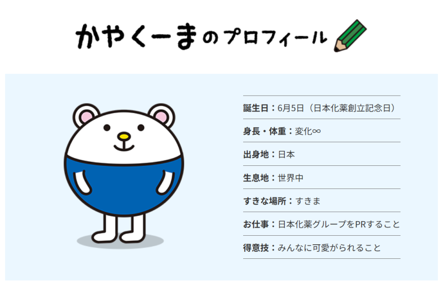 かやくーまプロフィール