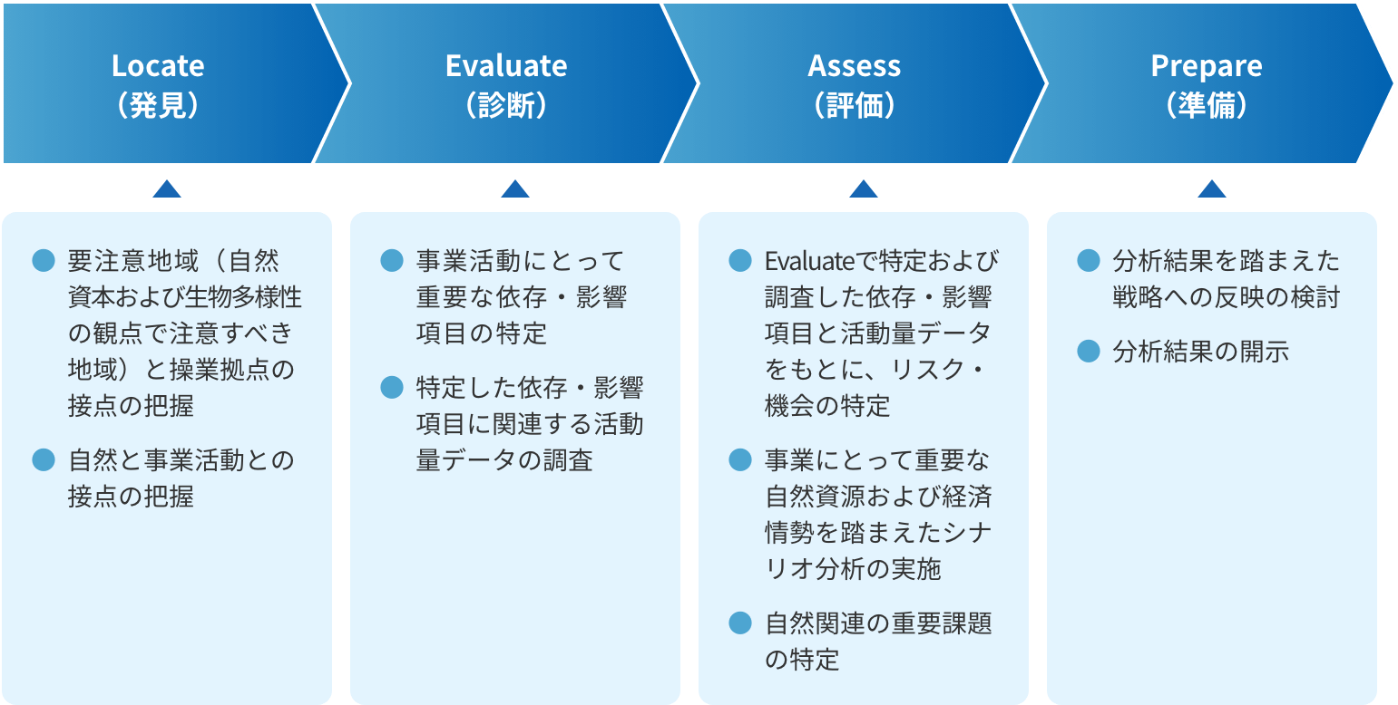 LEAPアプローチに基づく分析フロー