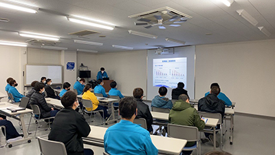 Joetsu Plant, Training on wastewater